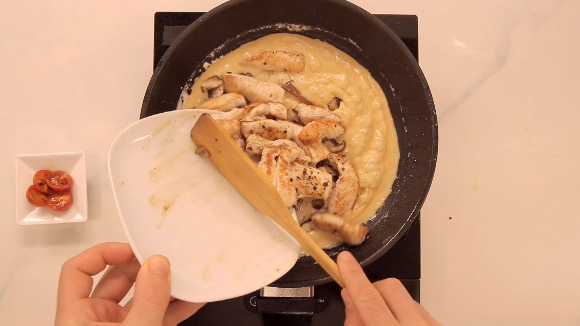 014 tiras pavo setas kikkoman salsa wok paso 05