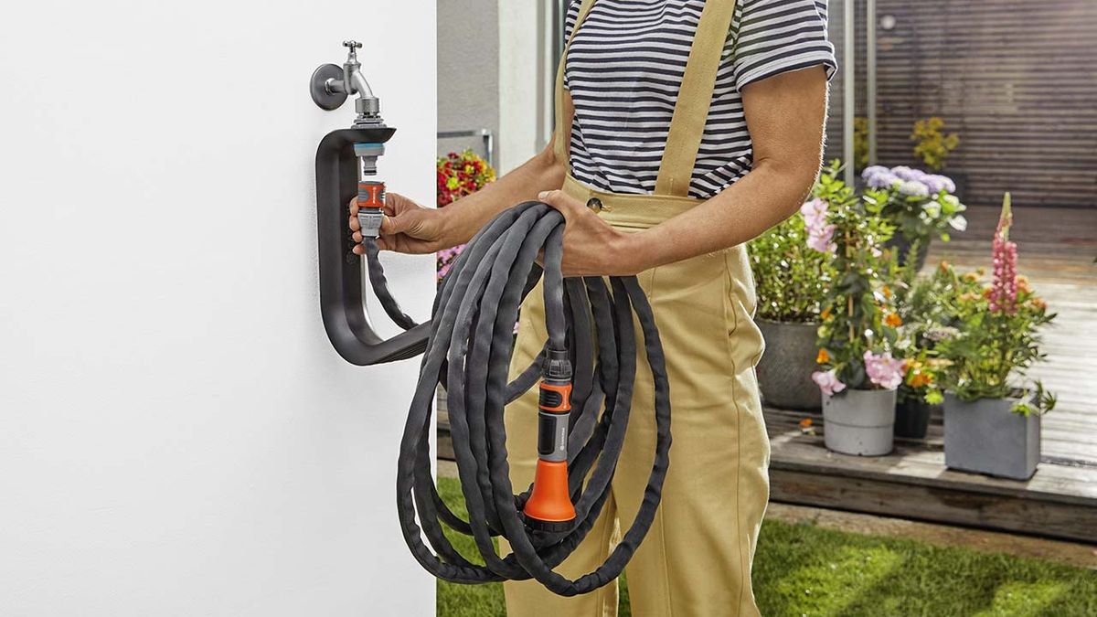 mangueras textiles para regar el jardin liano