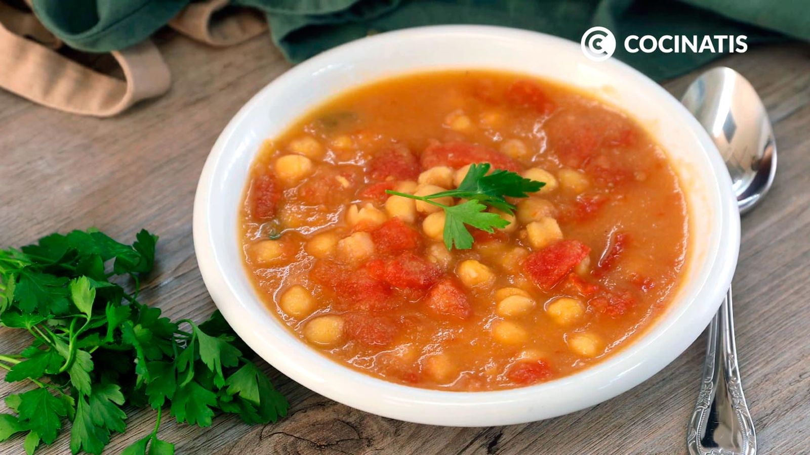 Receta de garbanzos al curry