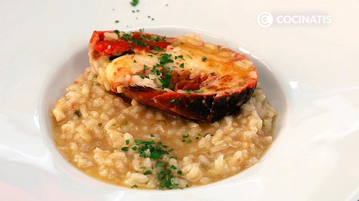 Receta de arroz con bogavante   paso 7
