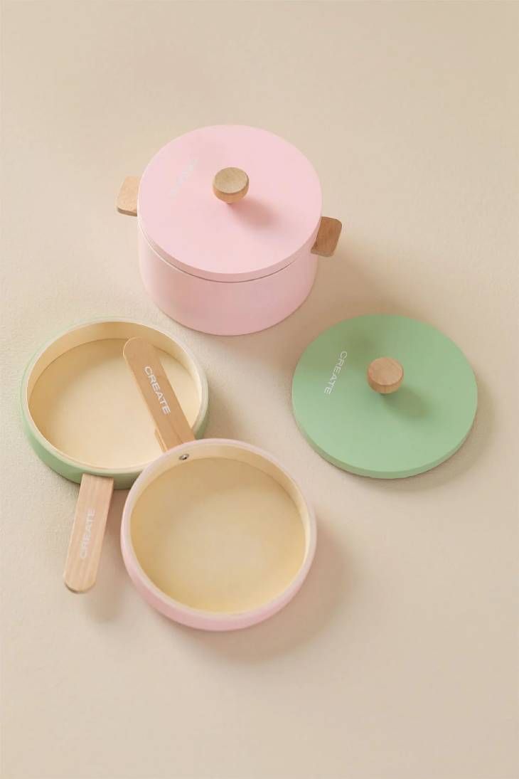 bateria cocina madera sklum
