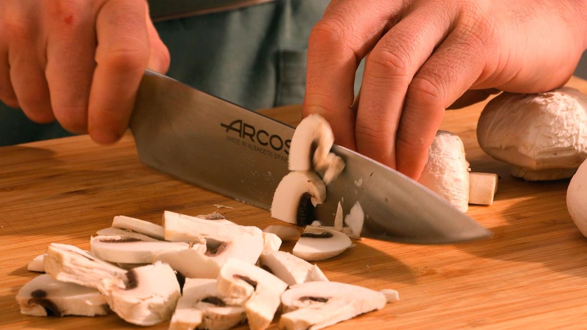 Paté vegetal de champiñones y manzana   Paso 3