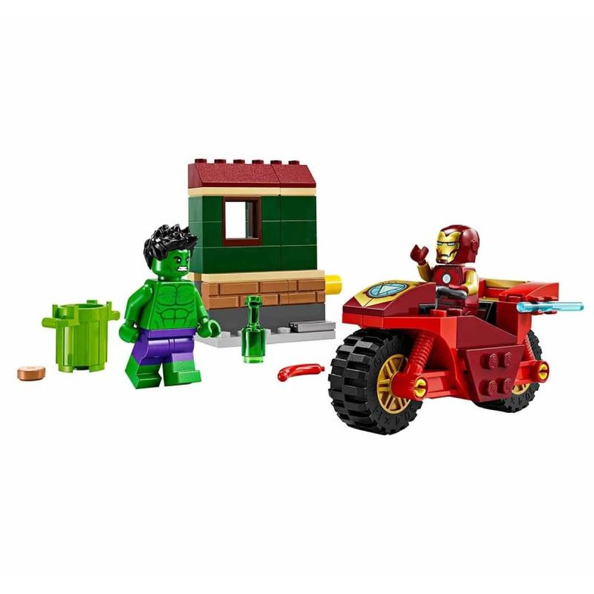 LEGO® Marvel Super Heroes Iron Man y Hulk en Lidl / Imagen: Lidl