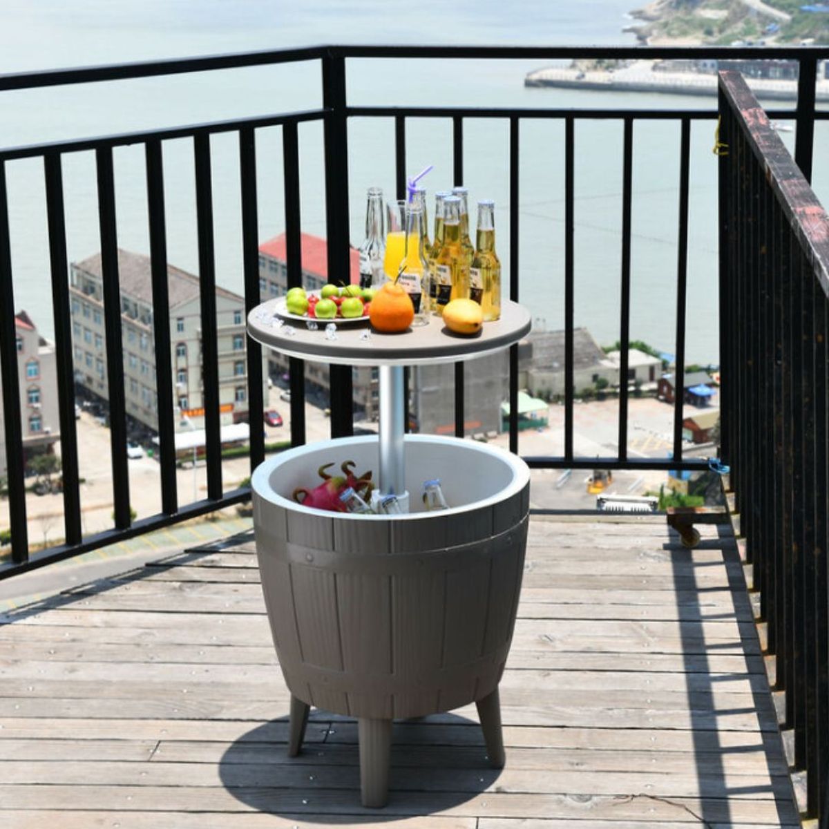 mesa nevera de mano a mano