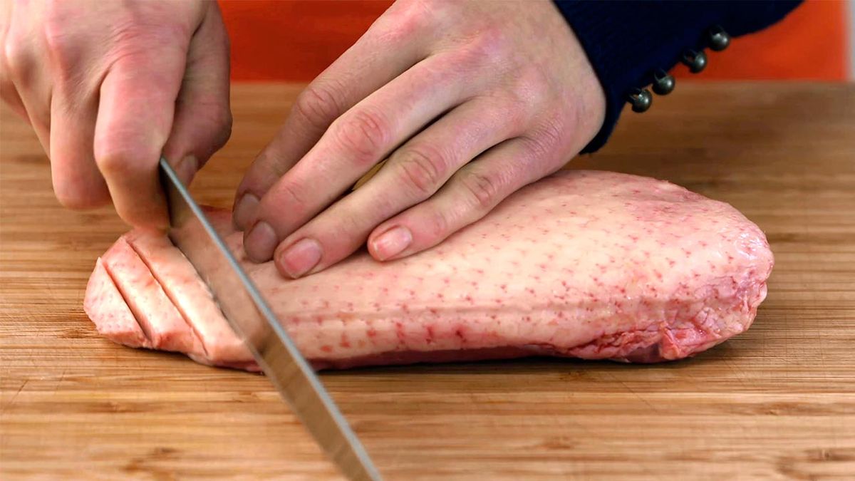 Receta de magret a la plancha con miel  paso 1
