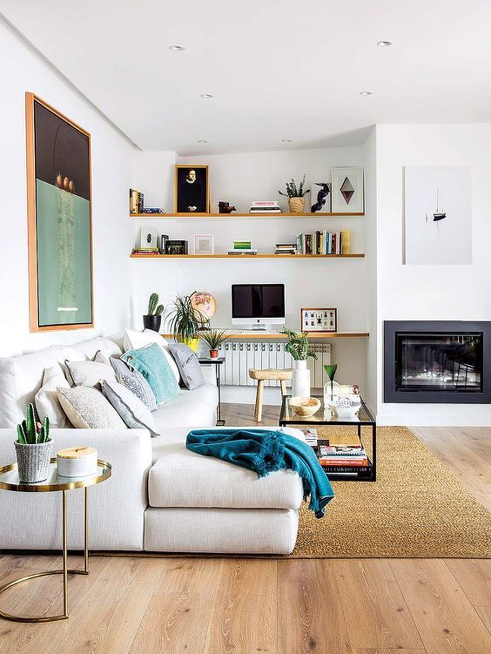 salon pequeno moderno muebles compactos pinterest decoralia