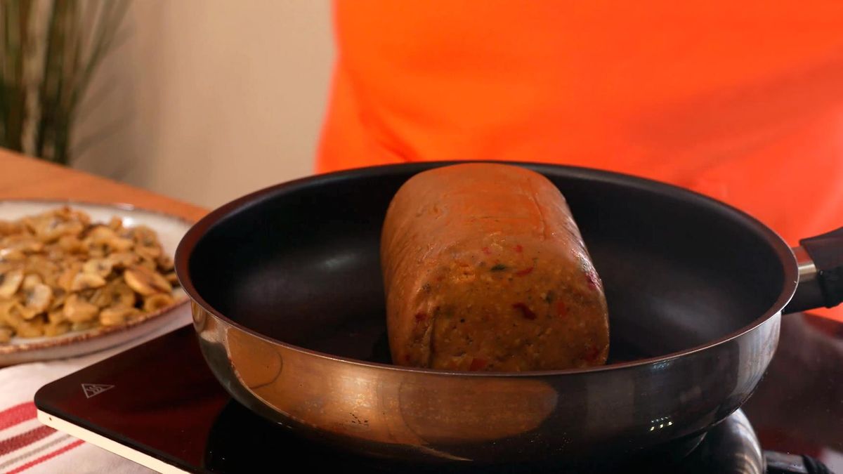 Receta de solomillo Wellington vegano   paso 3