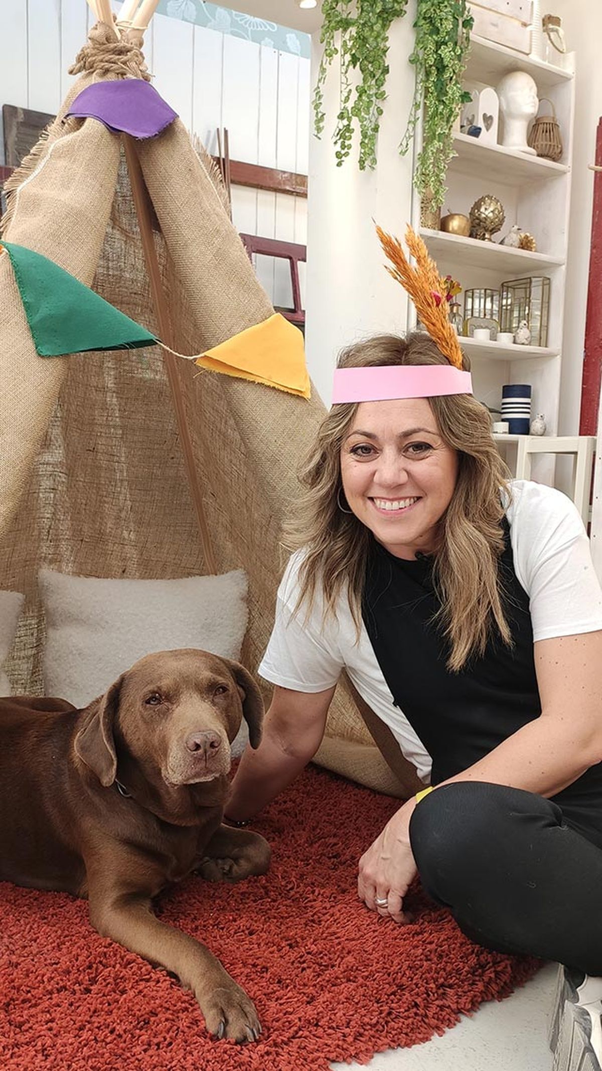 como hacer un tipi perros 3