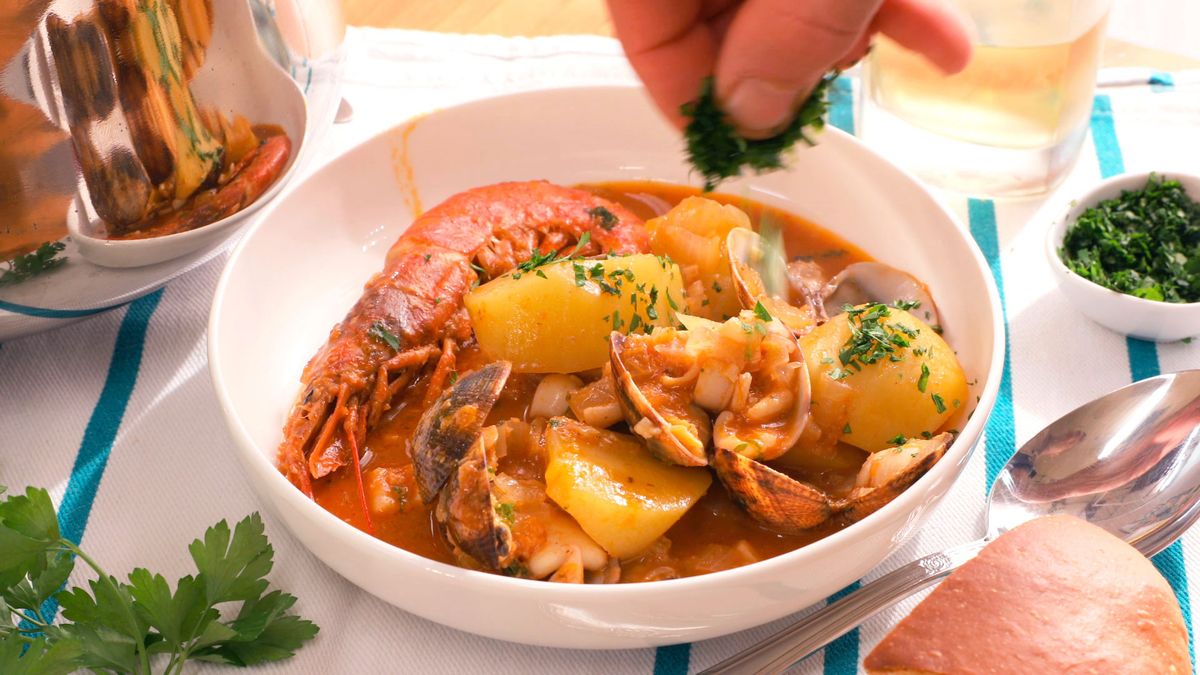 Caldereta de pescado   Paso 7