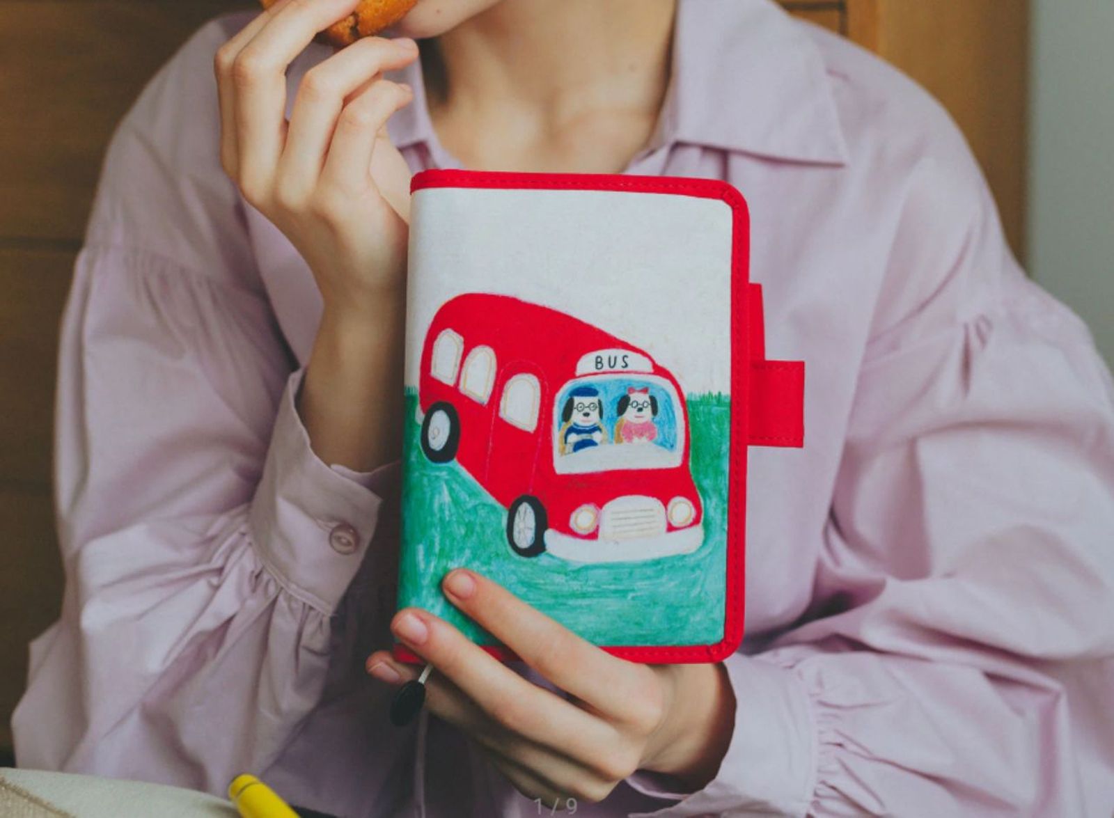 Agenda Hobonichi Techo A6 Keiko Shibata: Bus management by Mr and Mrs Inoue 2025