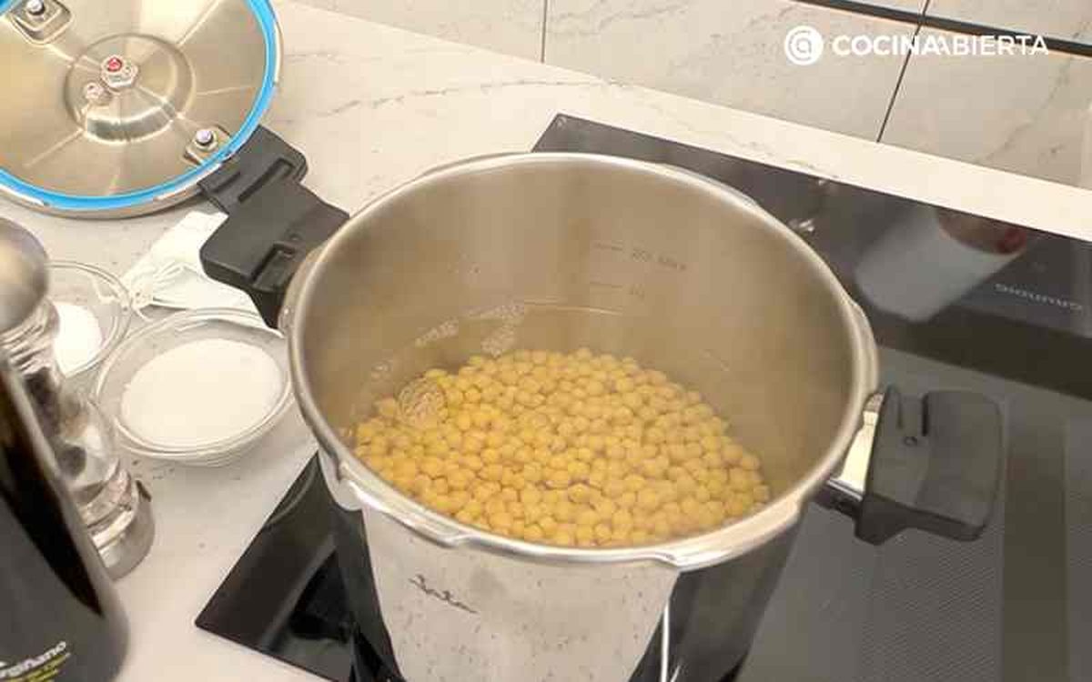 Cocina los garbanzos