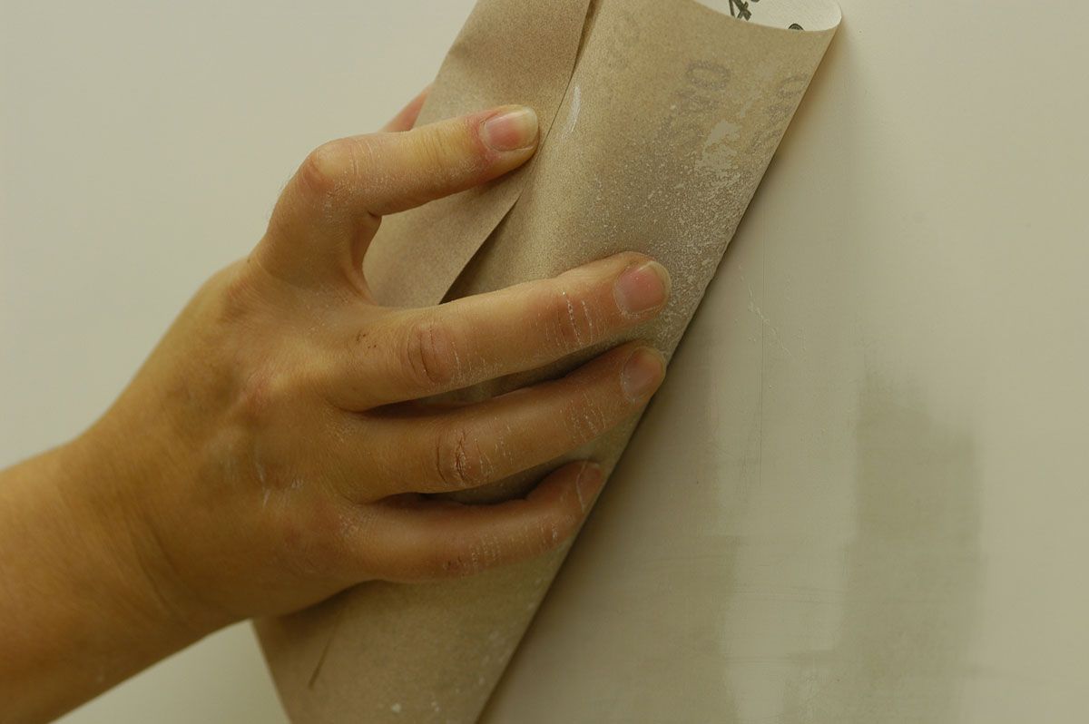 Pintar pared de obra de pasillo paso 2