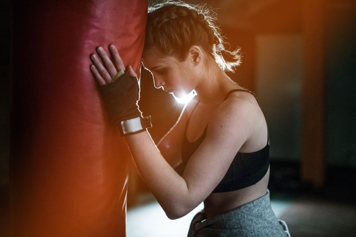Trenzas boxeadoras con pelo corto