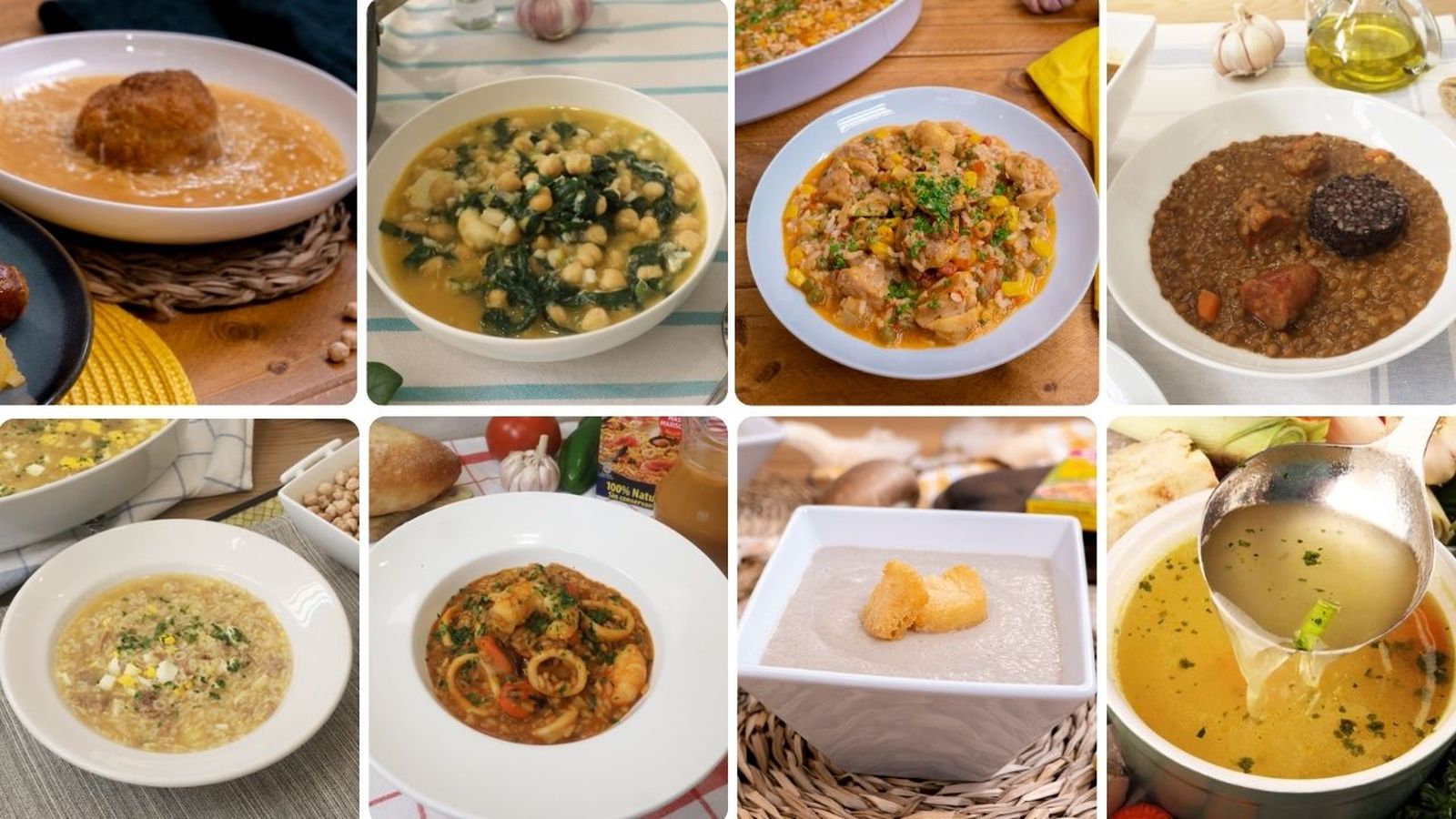 Los platos de cuchara son recetas reconfortantes para los días de frío