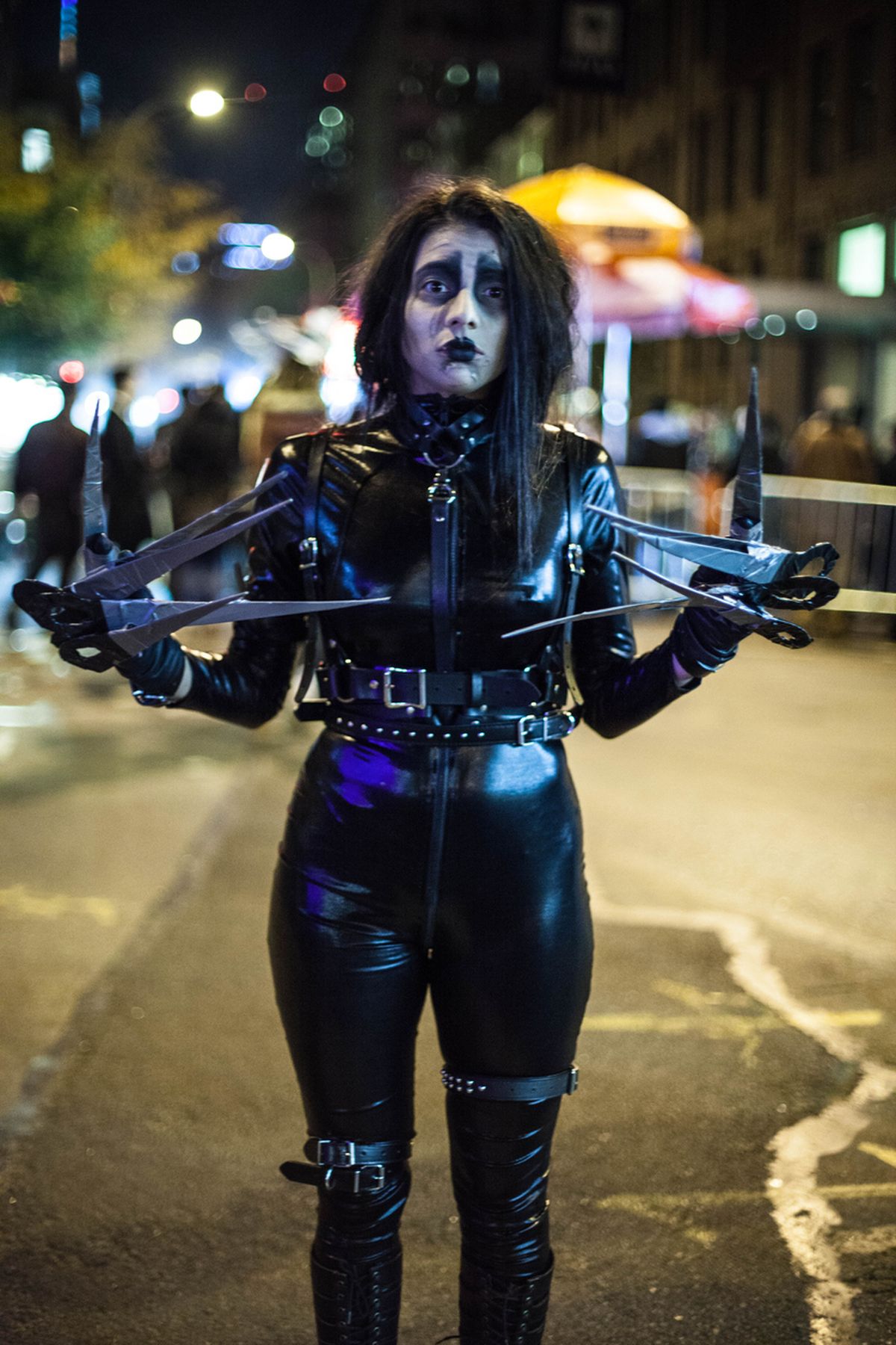 disfraz maquillaje eduardo manostijeras pin