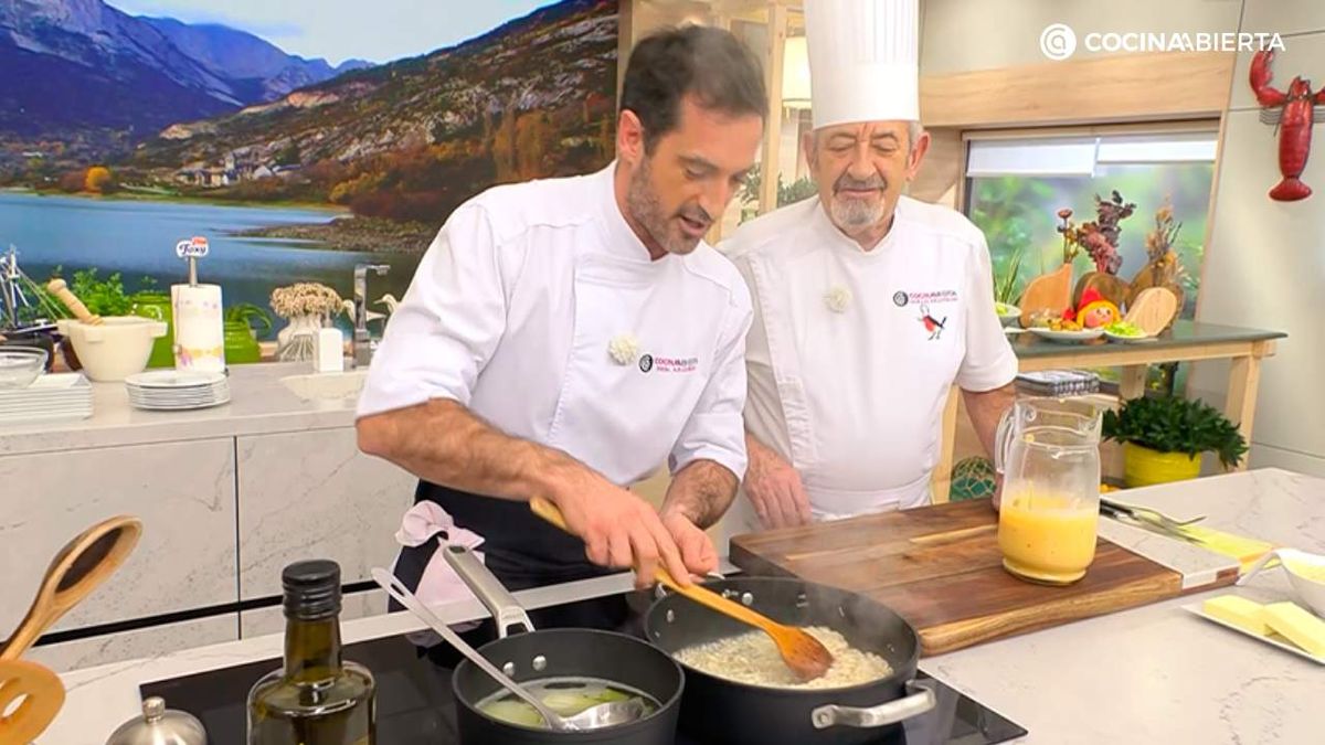 Receta sencilla y rápida de caldo para risotto