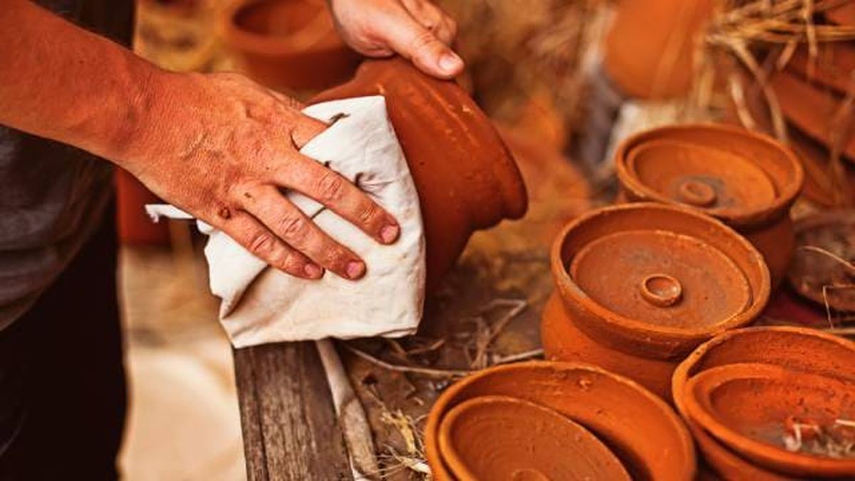 como pintar macetas de barro 1