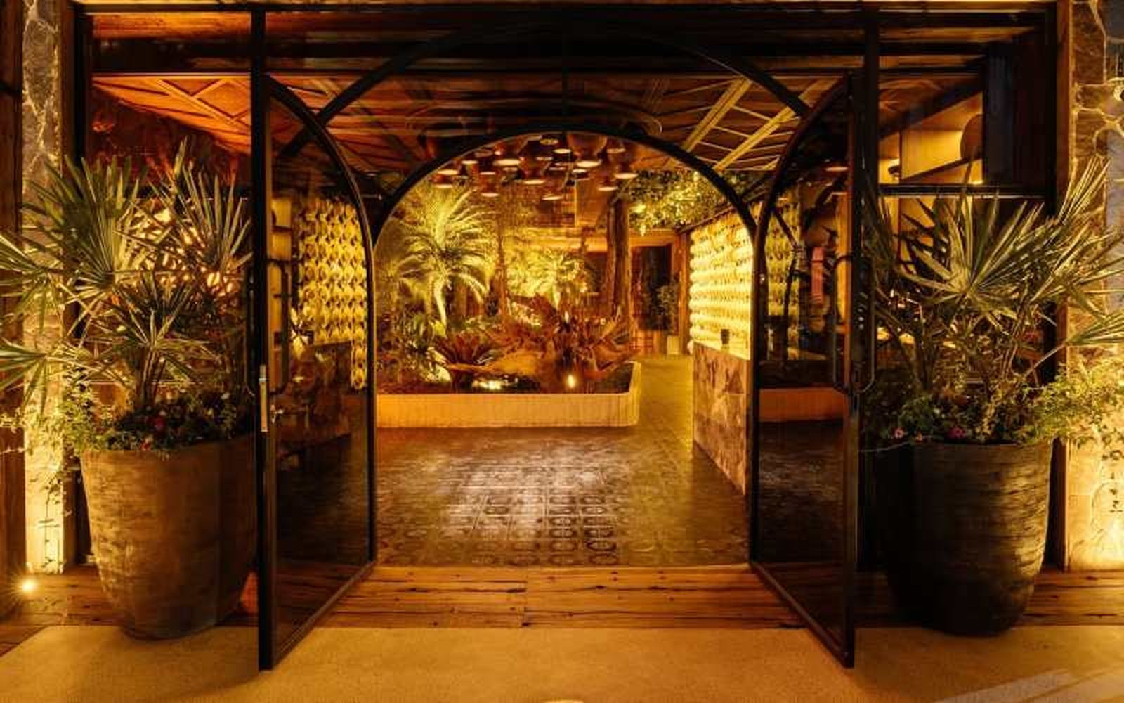 El restaurante Casa Eterna está en la exclusiva zona de Las Palmas