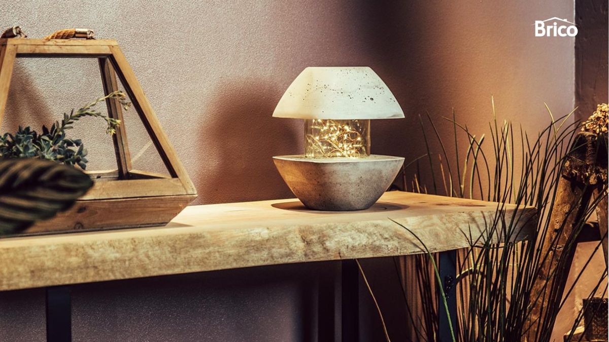 Farolillo de hormigón