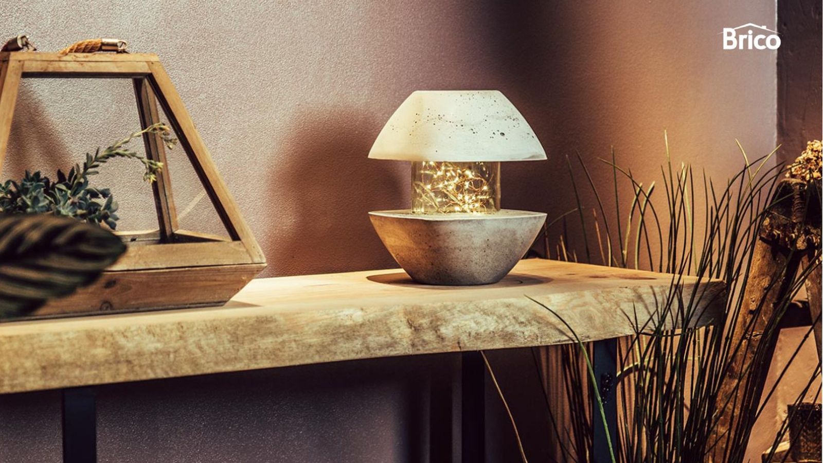 Farolillo de hormigón