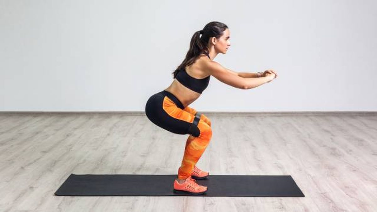 sentadilla ejercicio de calistenia