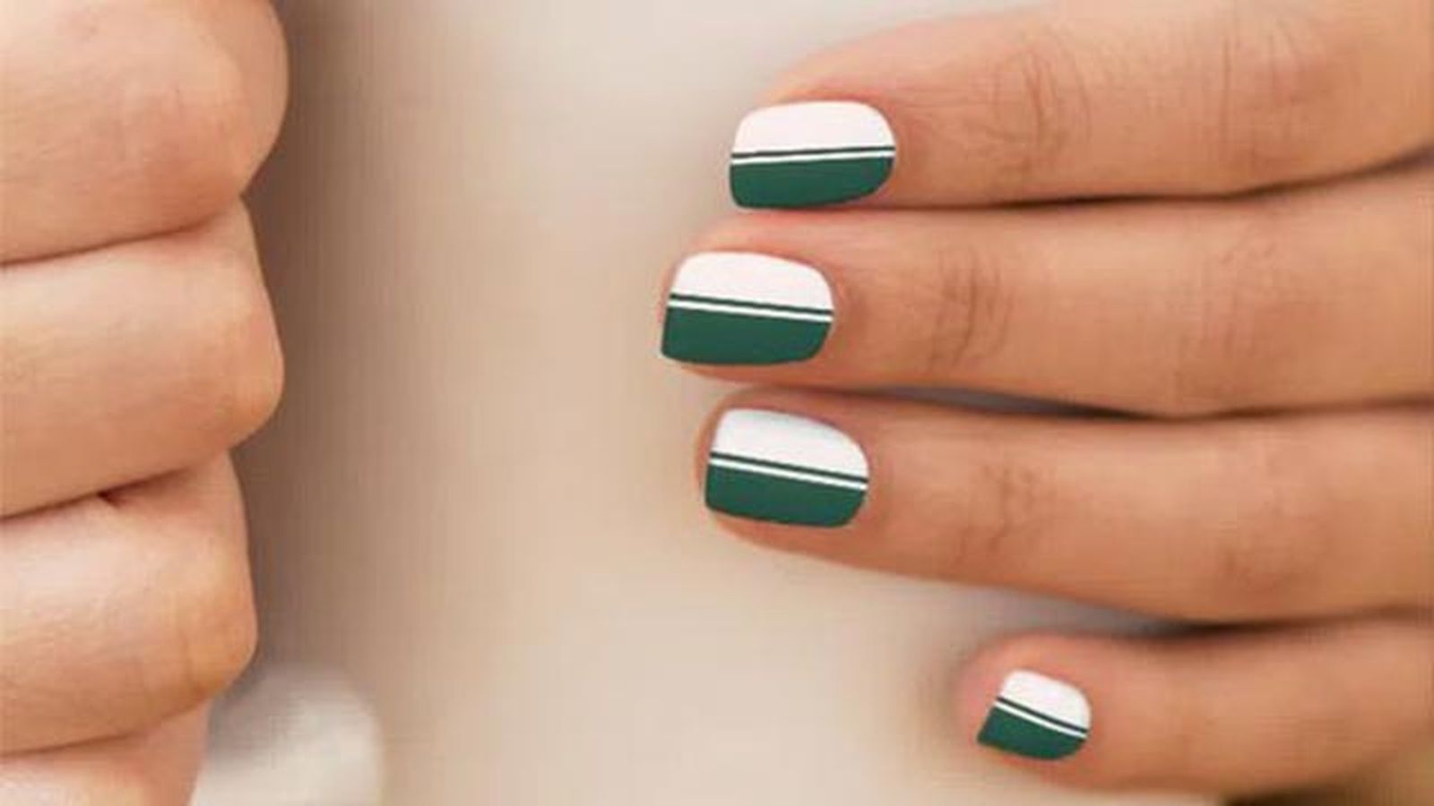 unas verdes decoradas 4 manicuras que te inspiraran rayas
