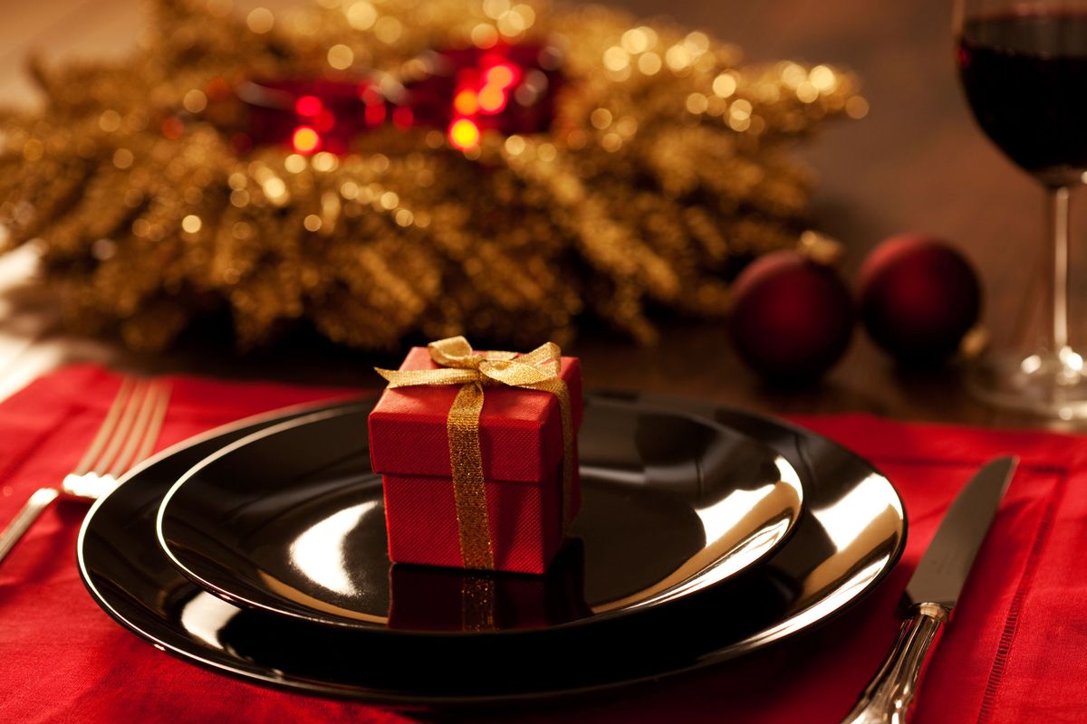 Decoración navideña en color negro 4