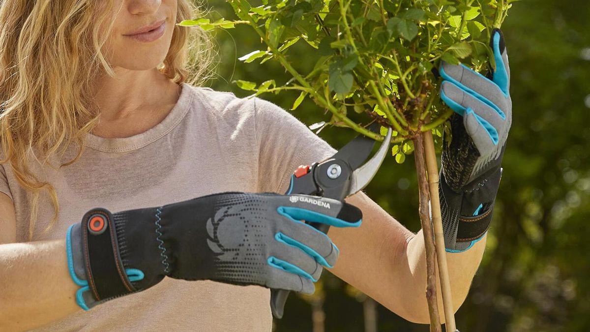 guantes largos gardena