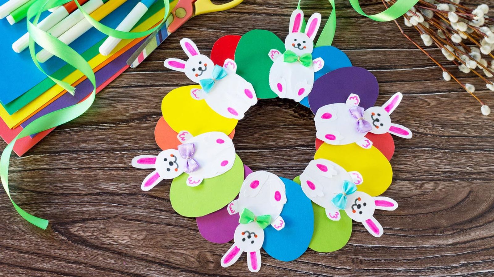 corona conejitos pascua