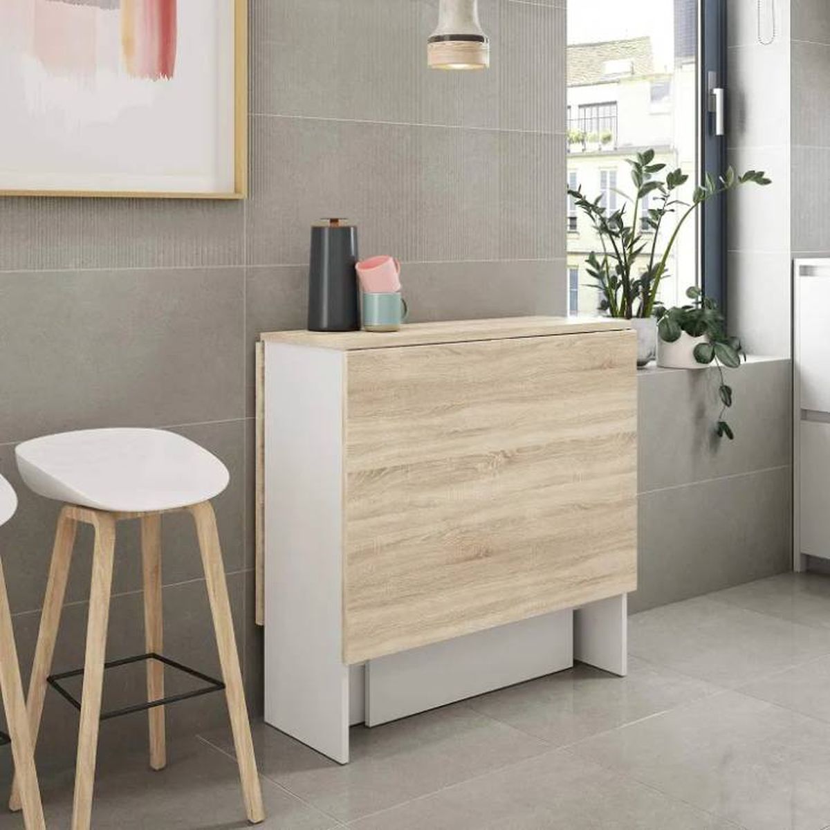 mesa plegable cocina leroy merlin