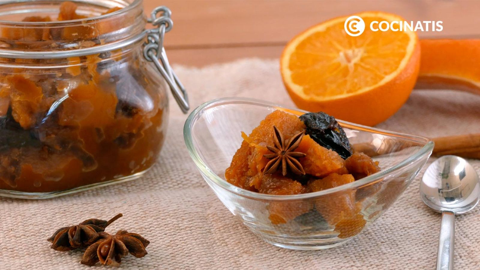 Receta de chutney de calabaza