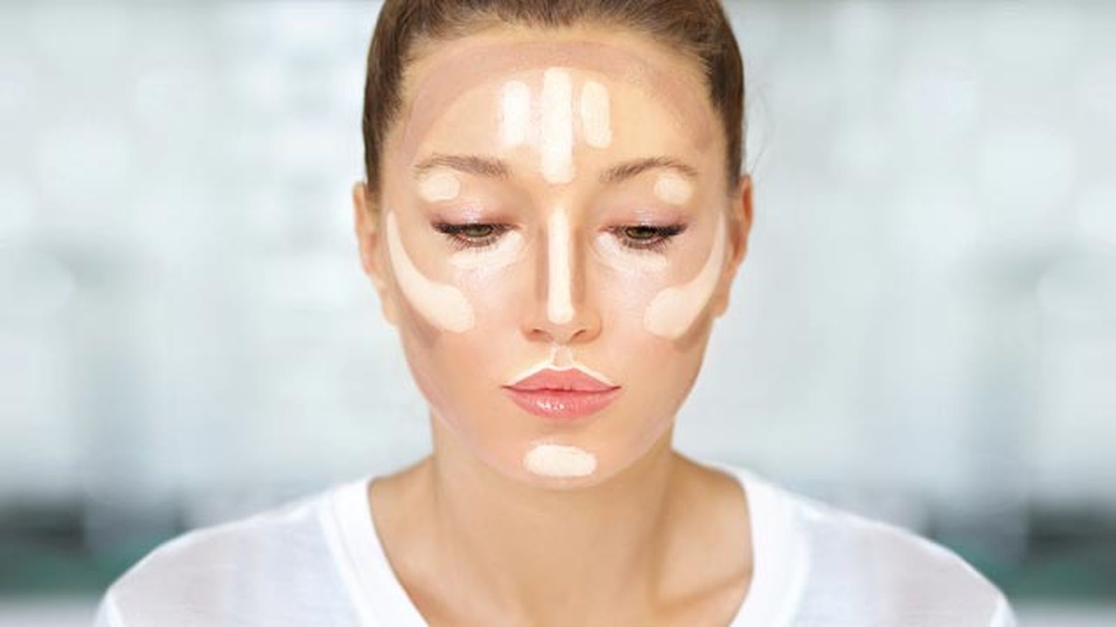 tecnica strobing iluminar rostro con correctores iluminadores highlighter paso paso