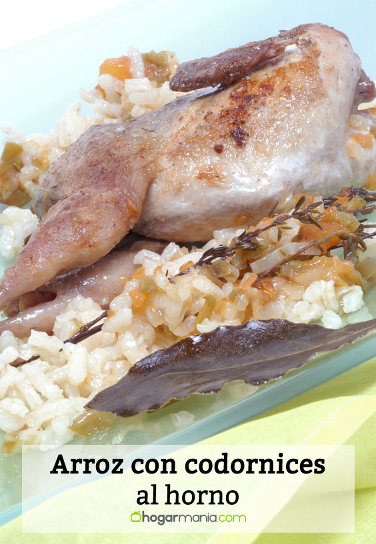 arroz codornices horno pin