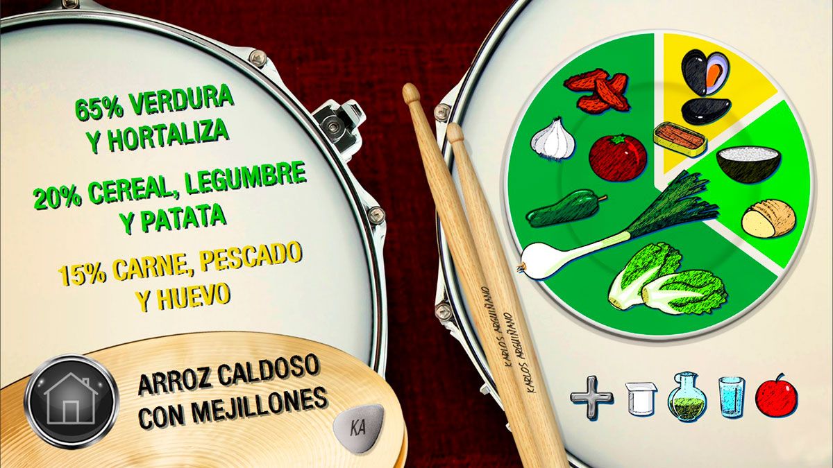arroz caldoso plato