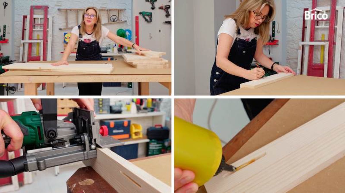 Primeros pasos para hacer un zapatero casero de madera