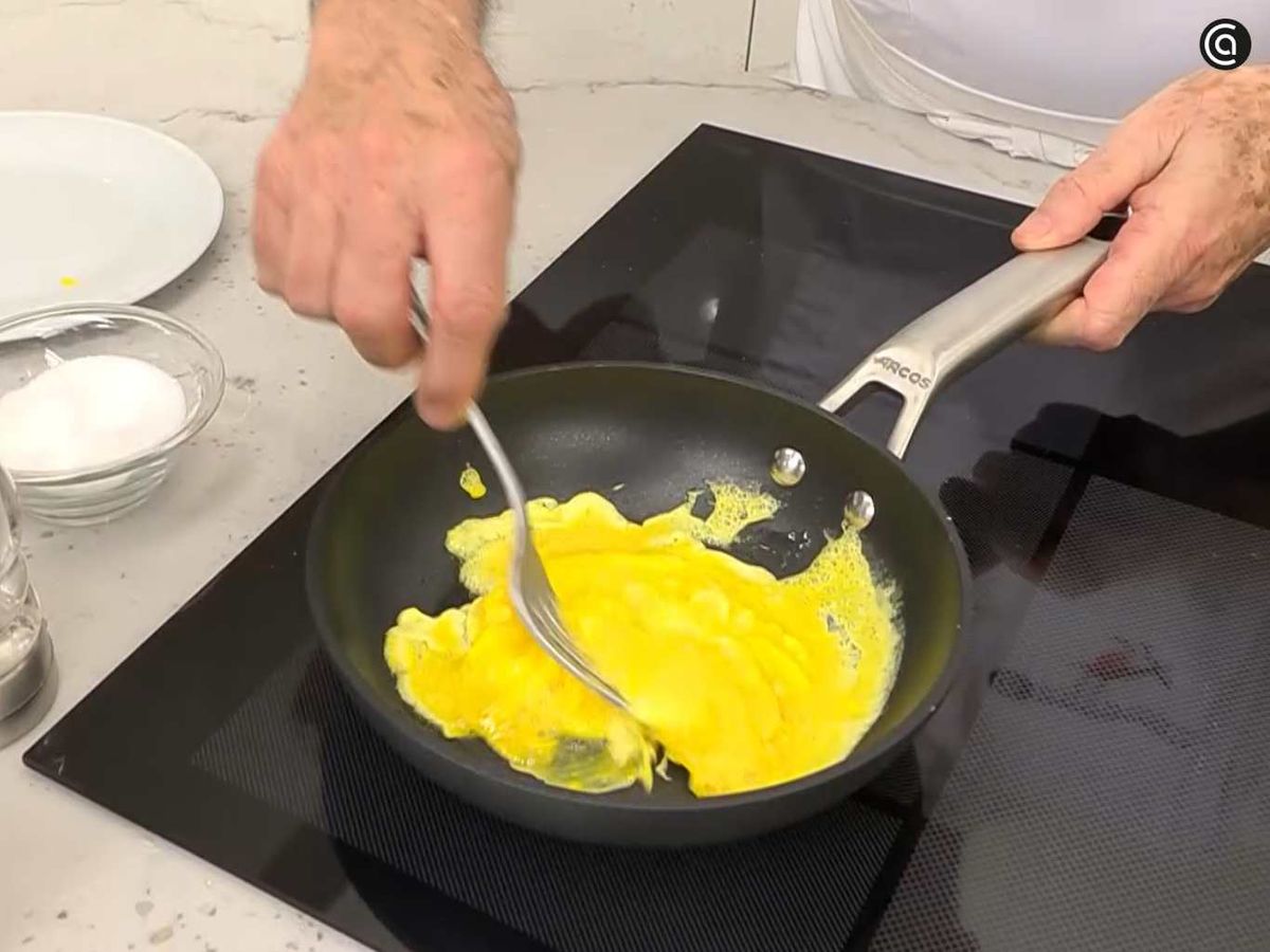 Prepara la tortilla francesa