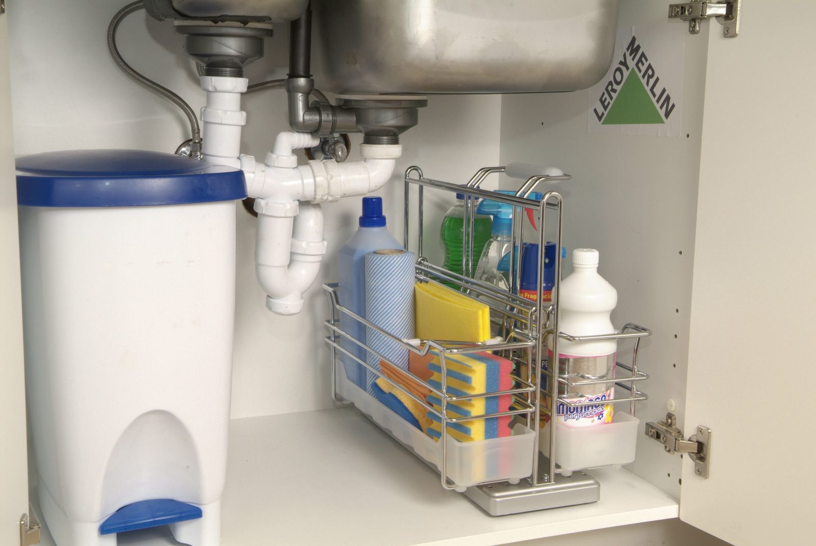 Contenedor de limpieza extraíble