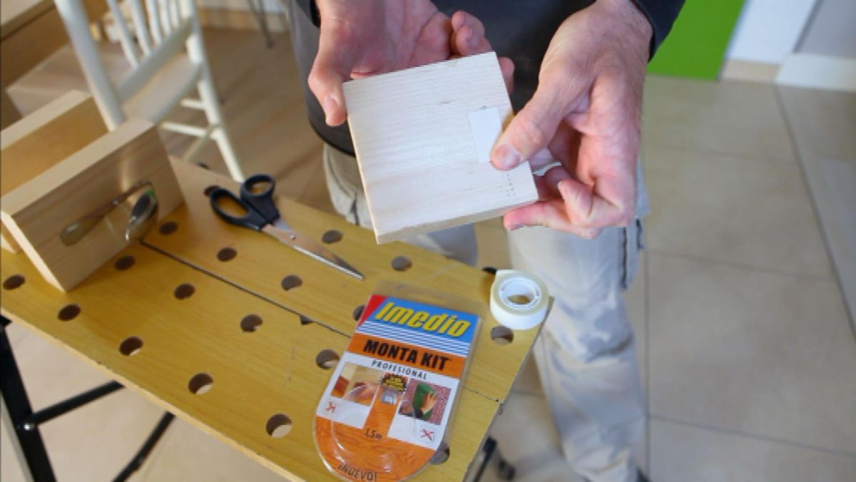 Colgadores de cocina paso 10