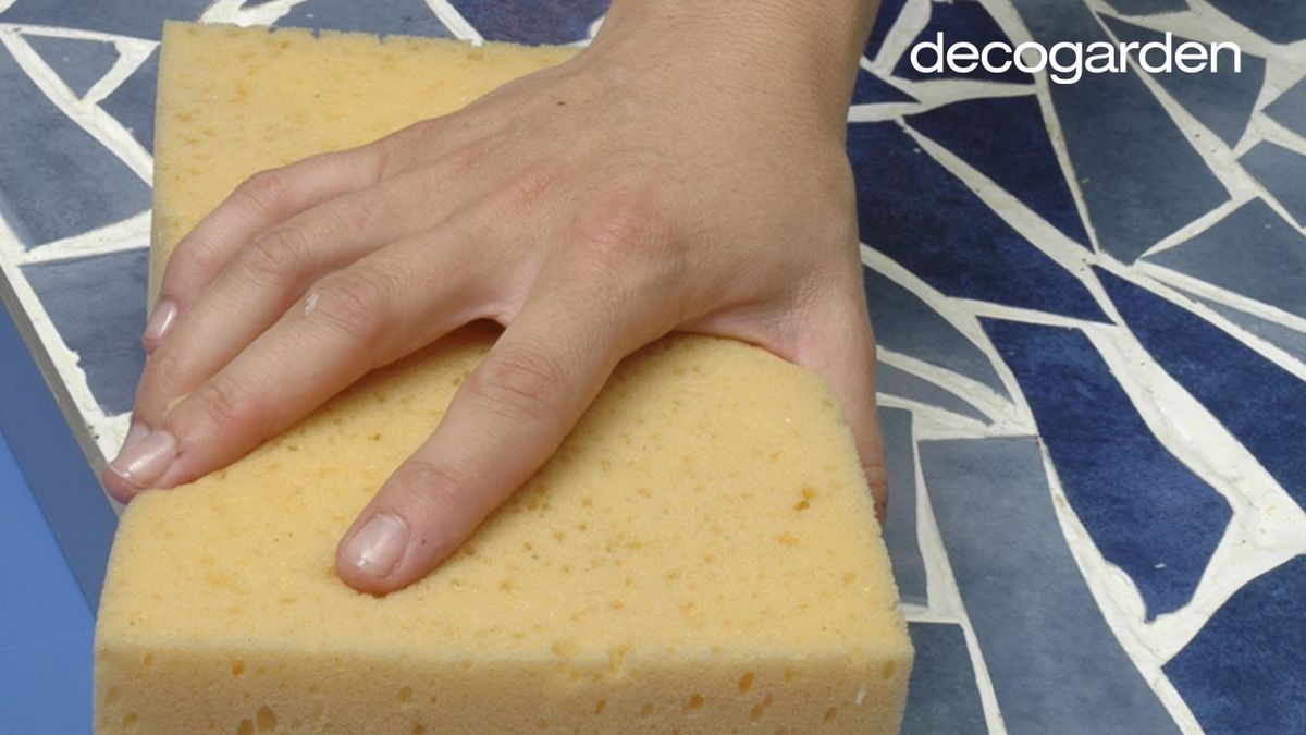 Cómo hacer un mosaico de azulejos paso 5