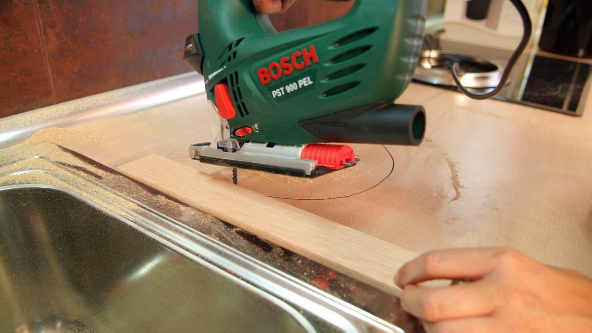 Colocar cubo de basura en encimera paso 5