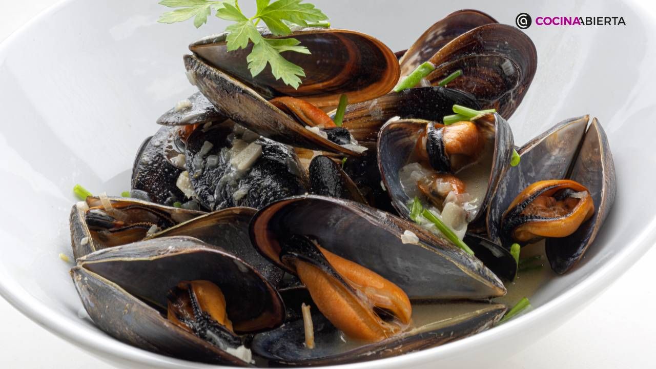 mejillones mostaza