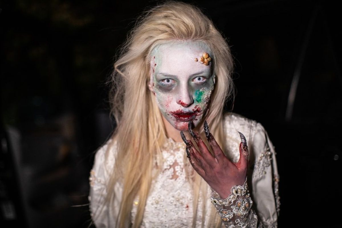 El nivel de realismo del maquillaje de Halloween está en manos de cada una