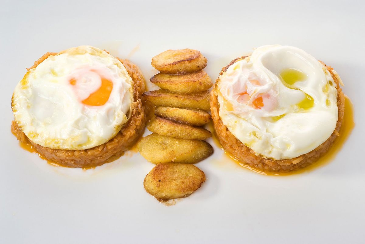 arroz a la cubana xl