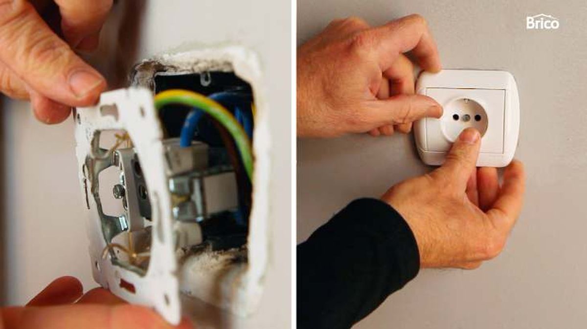 bricomania 781  como arreglar un enchufe de pared 3