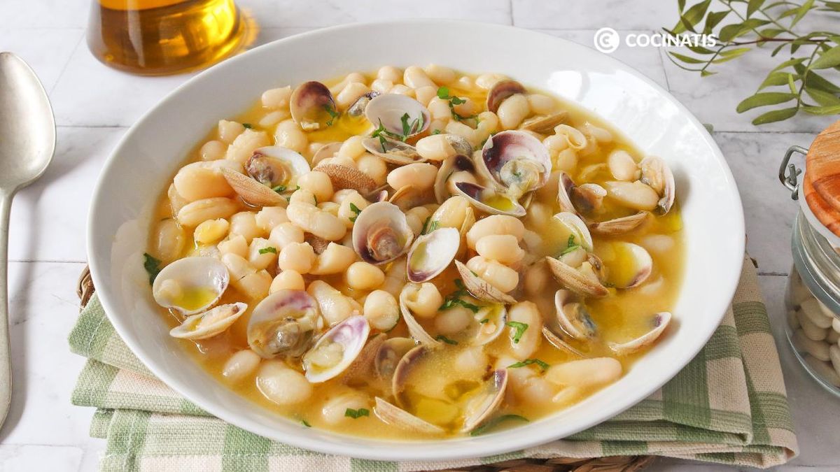 Alubias con almejas