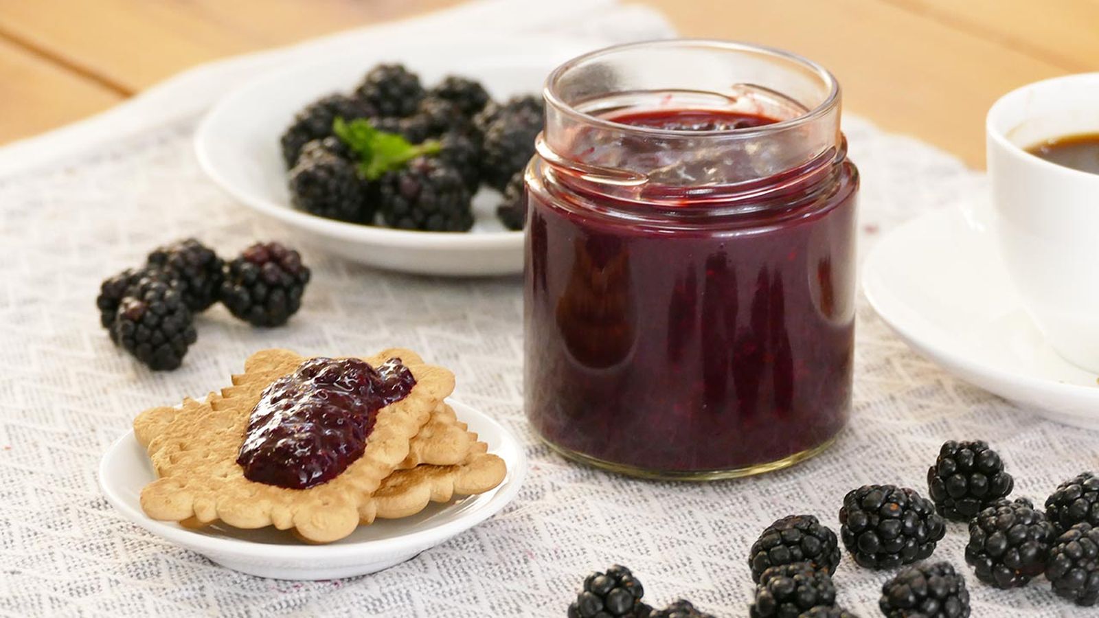 Receta de mermelada de moras sin azúcar