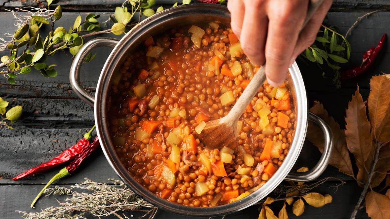 recetas lentejas bote