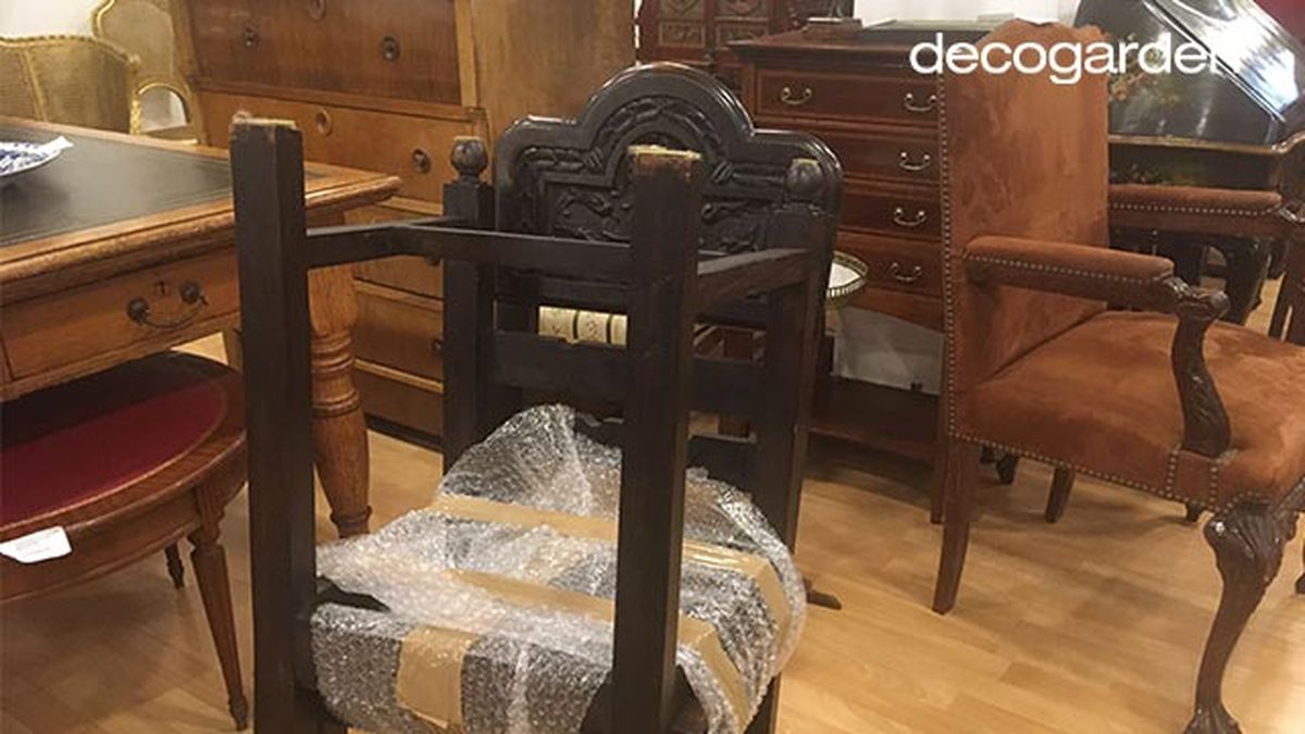 pintar una silla de madera vieja estilo mexicano comprar tienda segunda mano