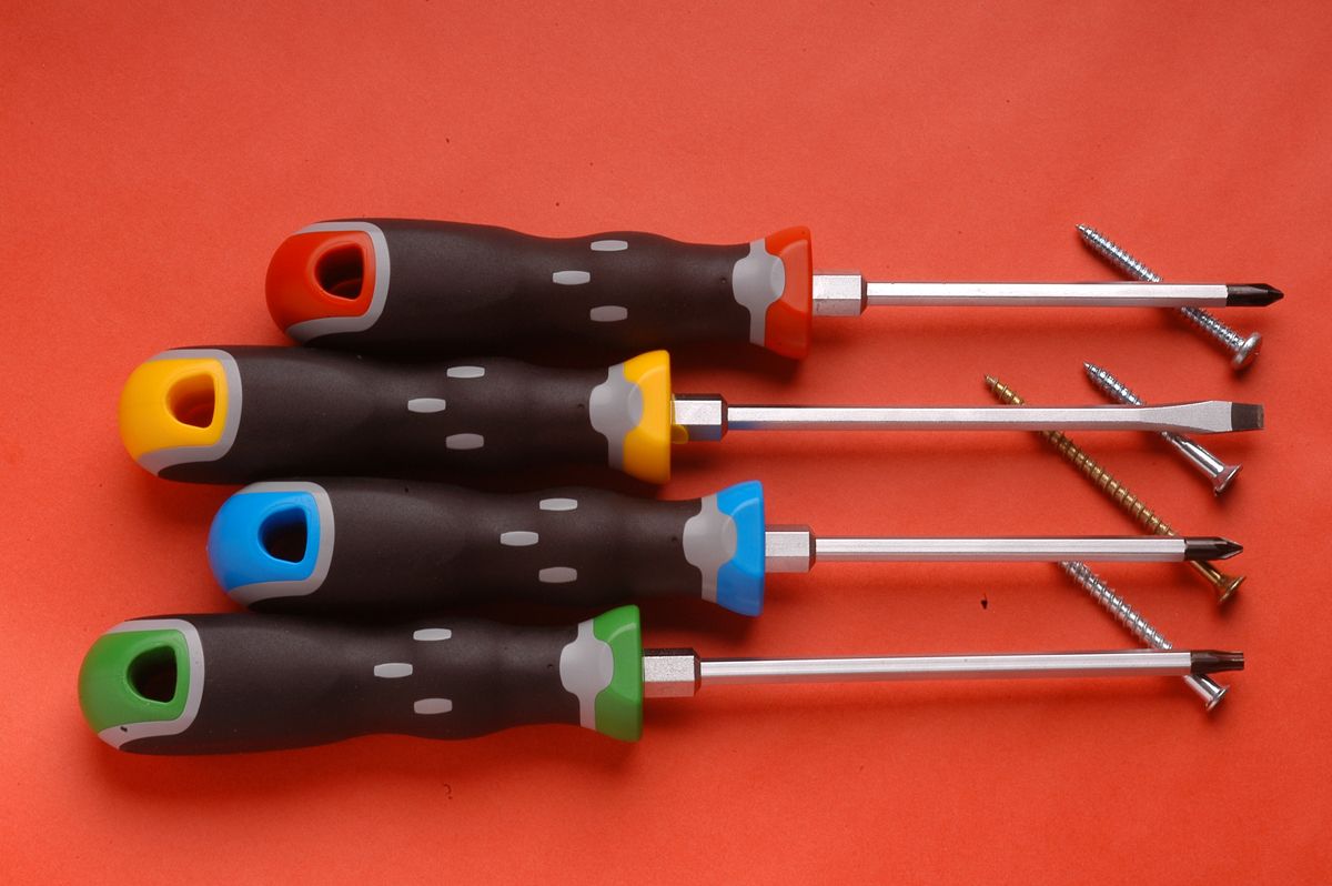 Destornilladores ergonómicos paso 1