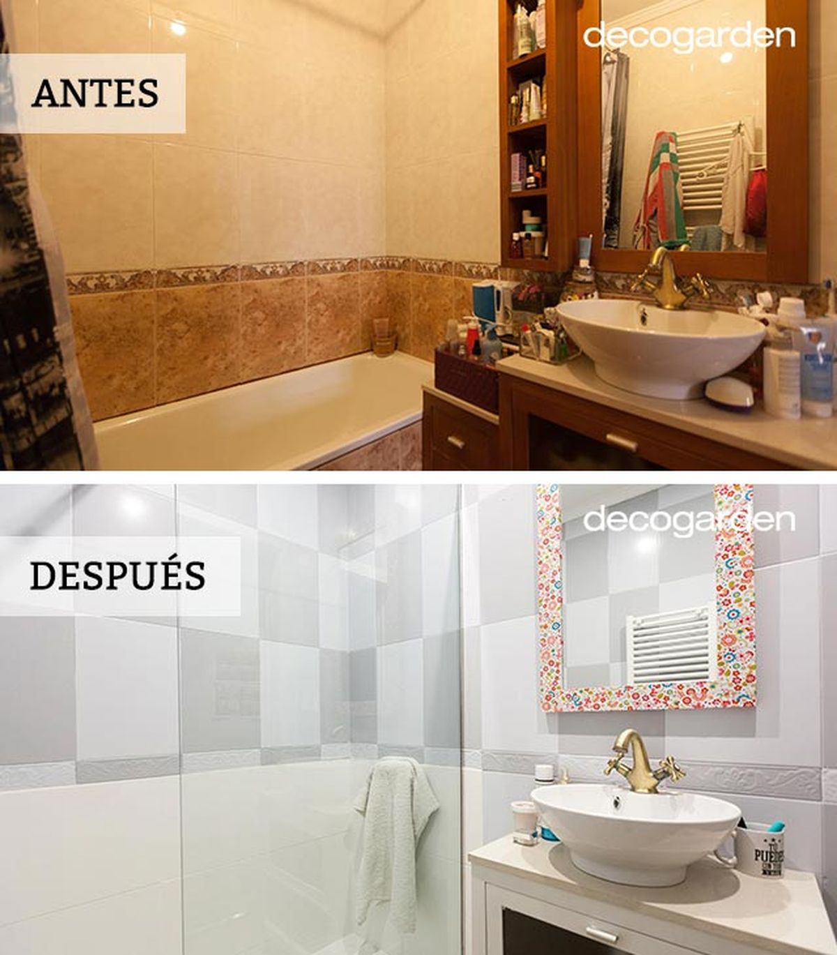 deco 717 renovar bano luminoso funcional antes y despues